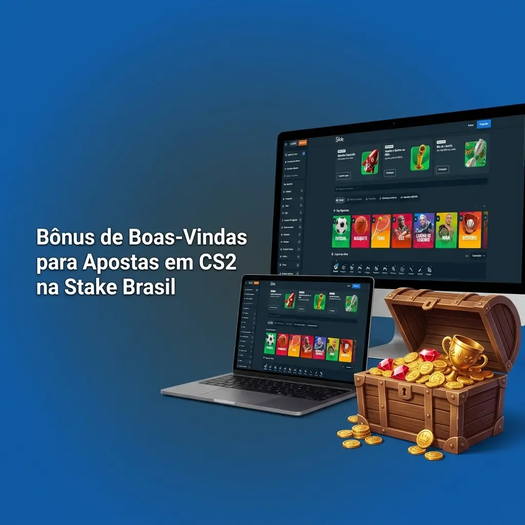 Bônus de boas-vindas Stake Brasil para apostas em CS2 com promoção Pagamento Antecipado Futebol