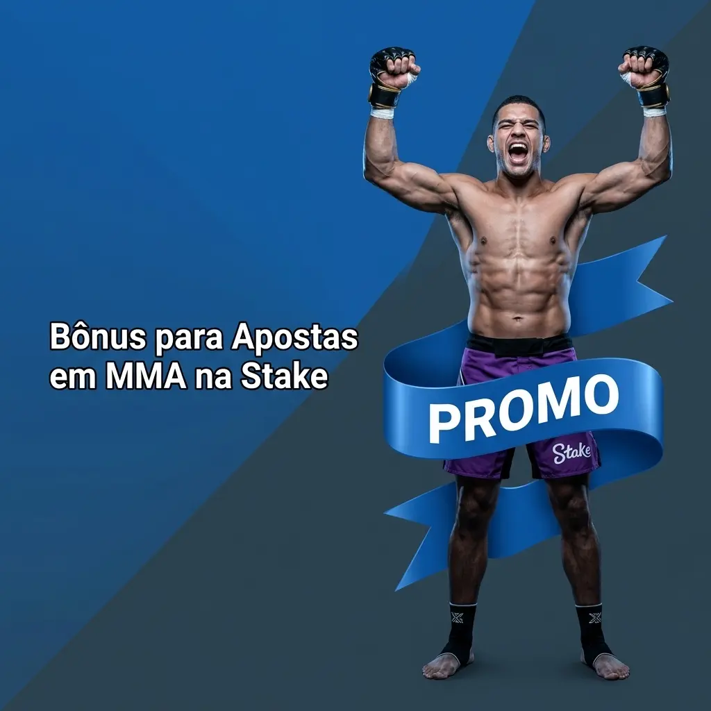 Bônus de Pagamento Antecipado da Stake para apostas em MMA com liquidação antes do fim da luta