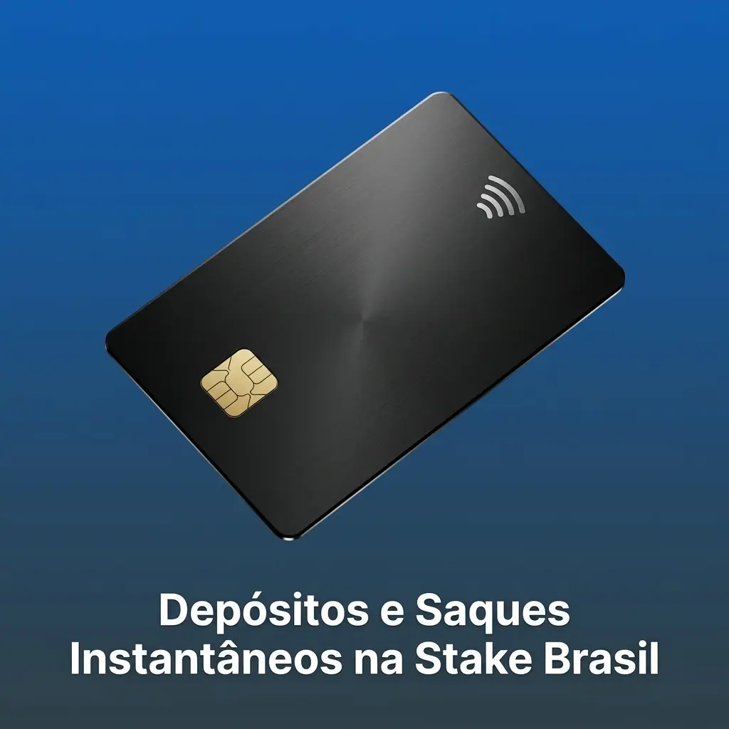 Depósitos e saques instantâneos em criptomoedas na Stake Brasil com segurança total