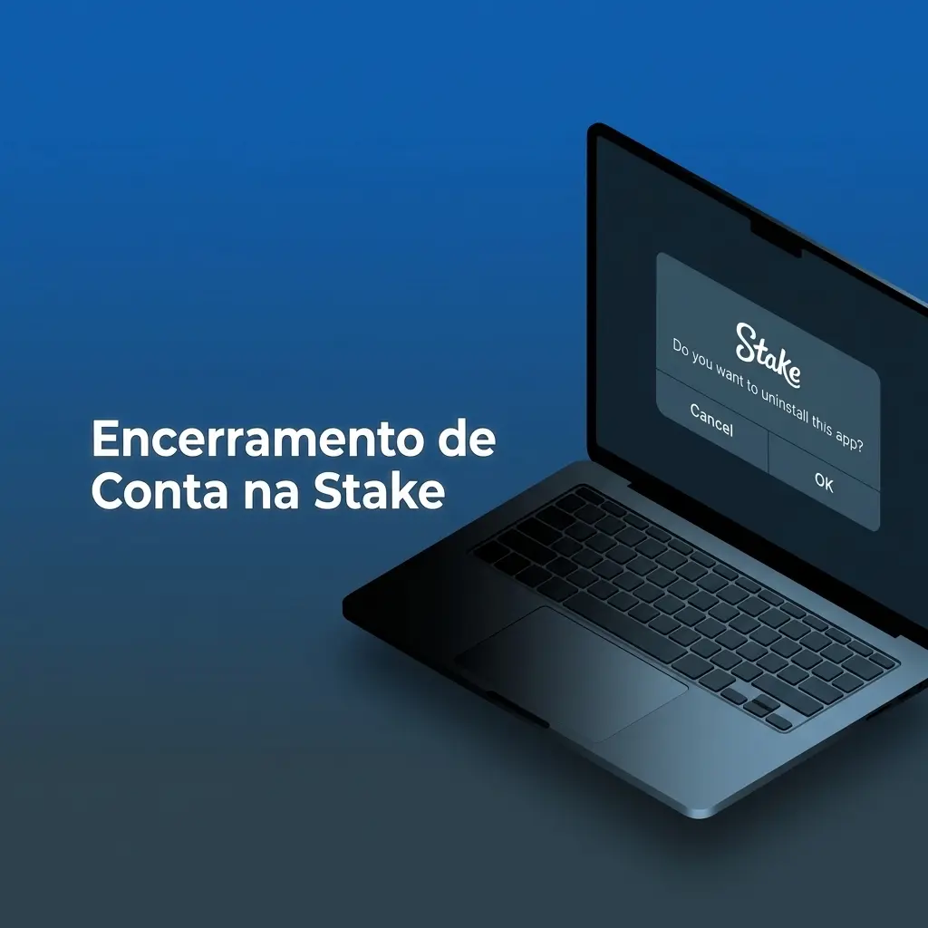 Guia de encerramento de conta na Stake com passos para autoexclusão e suporte ao cliente