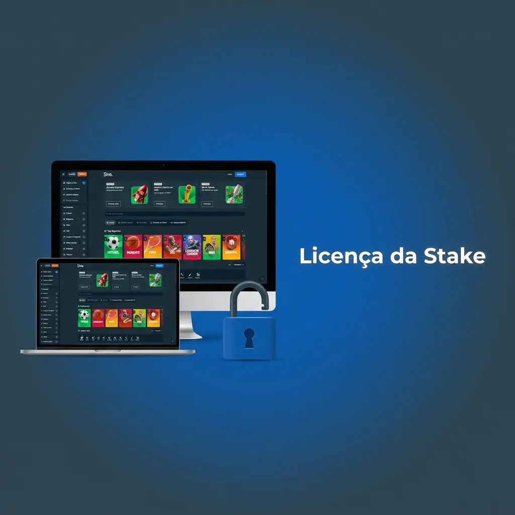 Licença oficial da Stake pela Curaçao Gaming Authority para operações no Brasil com padrões rigorosos de proteção