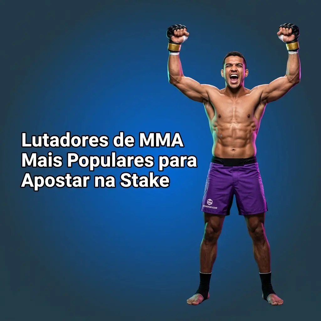 Lutadores populares de MMA para apostar na Stake, incluindo Islam Makhachev, Jon Jones e Alex Pereira