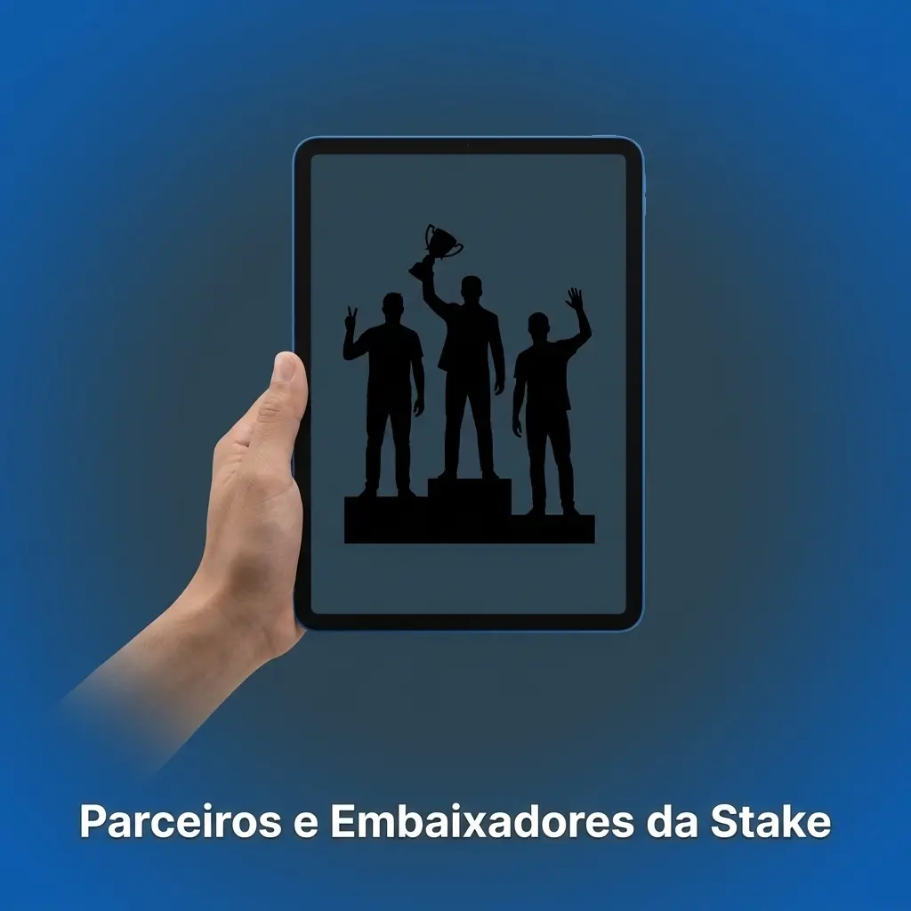 Parceiros e embaixadores da Stake: Drake, Israel Adesanya, Sergio Pérez, Everton FC e UFC