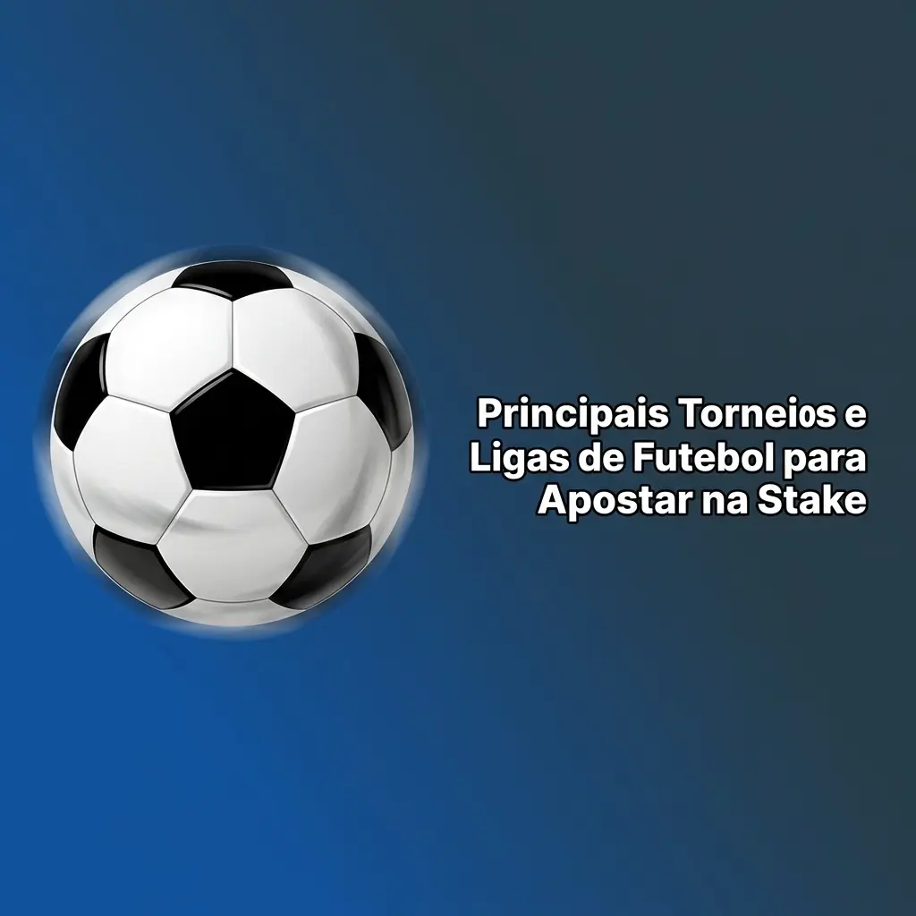 Principais torneios de futebol para apostar na Stake: Brasileirão, Champions League, Premier League e mais