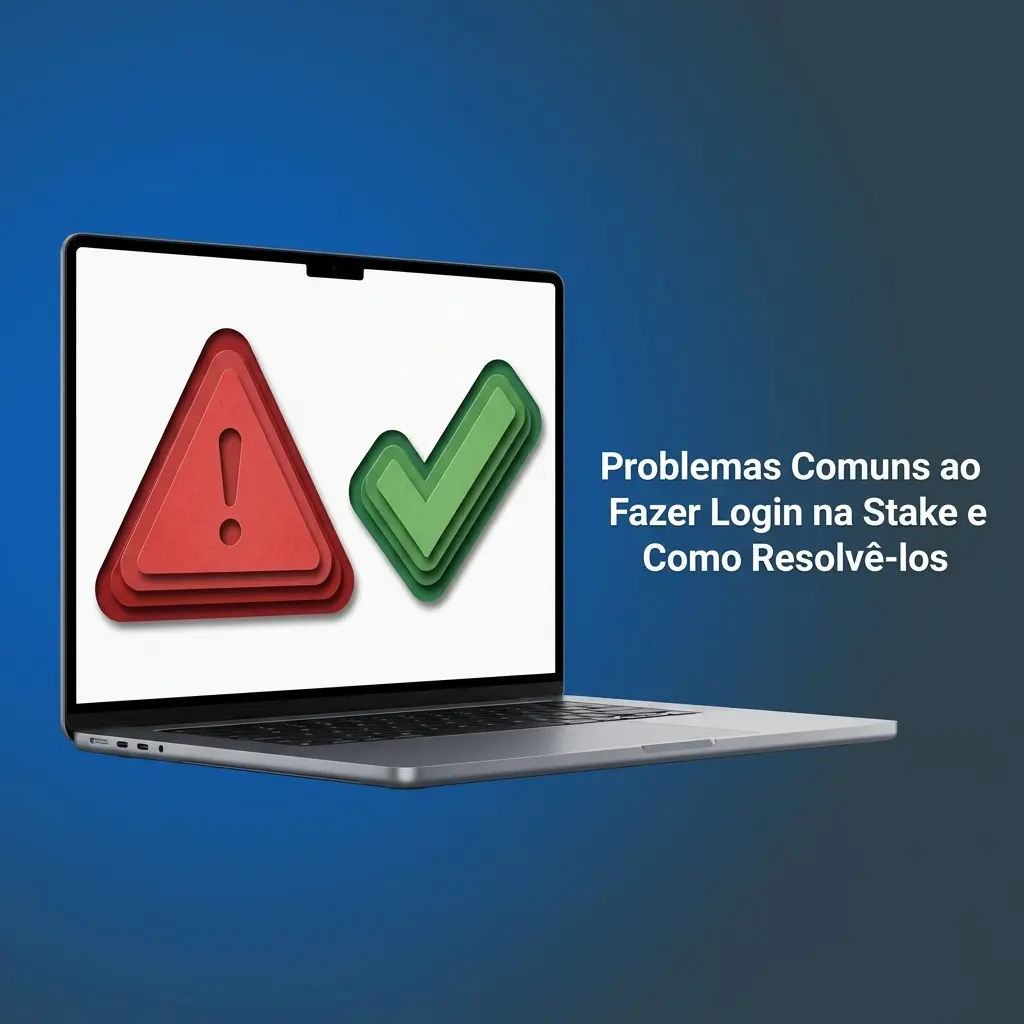Tabela com problemas comuns de login na Stake e soluções como senha, 2FA e restrições geográficas