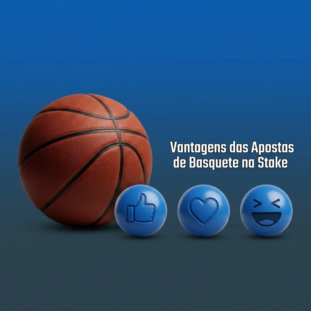 Vantagens das apostas de basquete na Stake: odds, mercados, ao vivo e pagamento via Pix