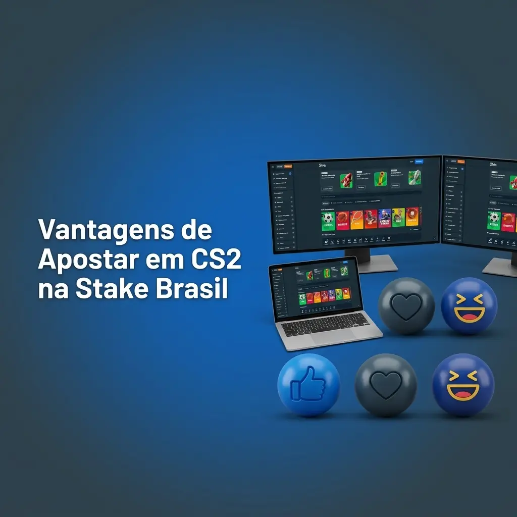 Vantagens de apostar em CS2 na Stake Brasil: Pix, odds competitivas, bônus e suporte 24/7 em português
