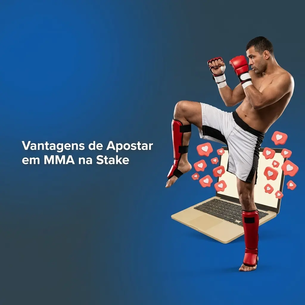Vantagens de apostar em MMA na Stake: odds, mercados variados, ao vivo e Pix para brasileiros