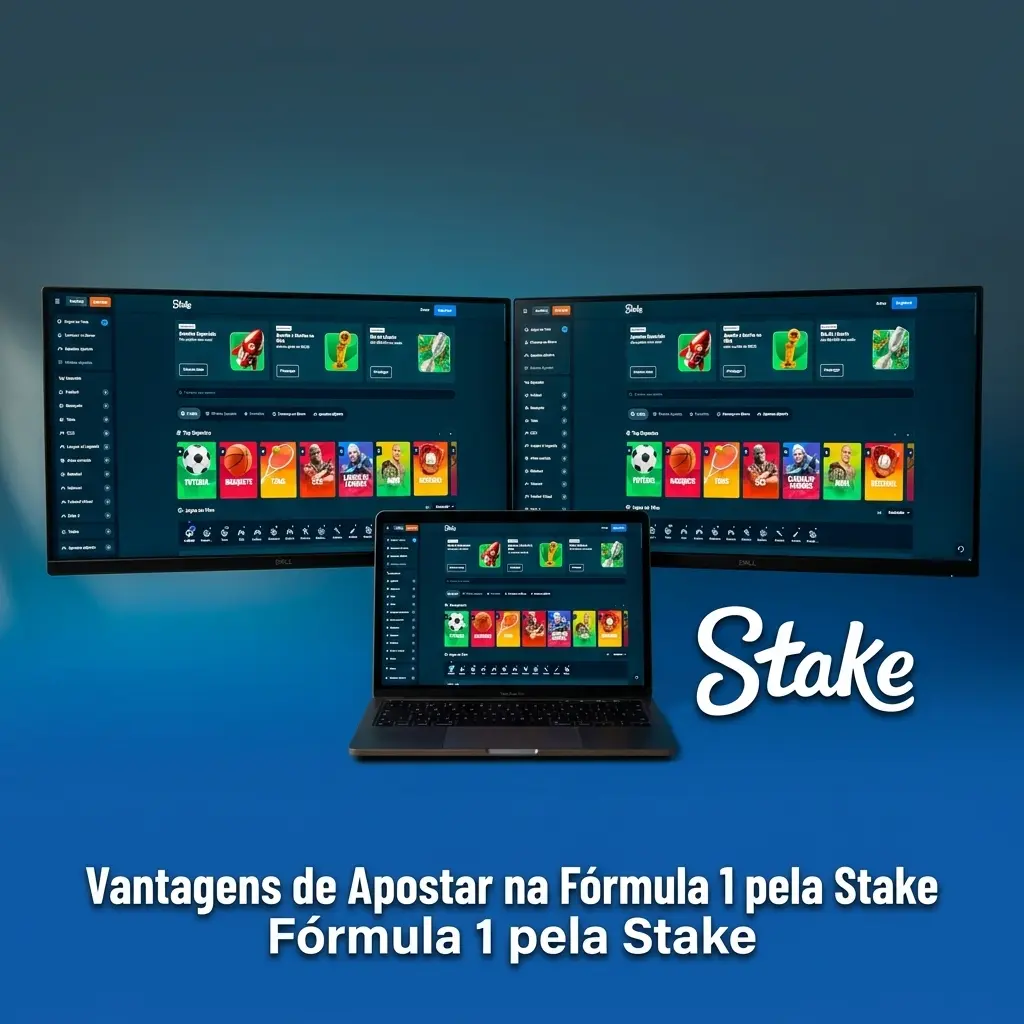 Vantagens de apostar na Fórmula 1 pela Stake: mercados, odds, Pix e app para iOS e Android