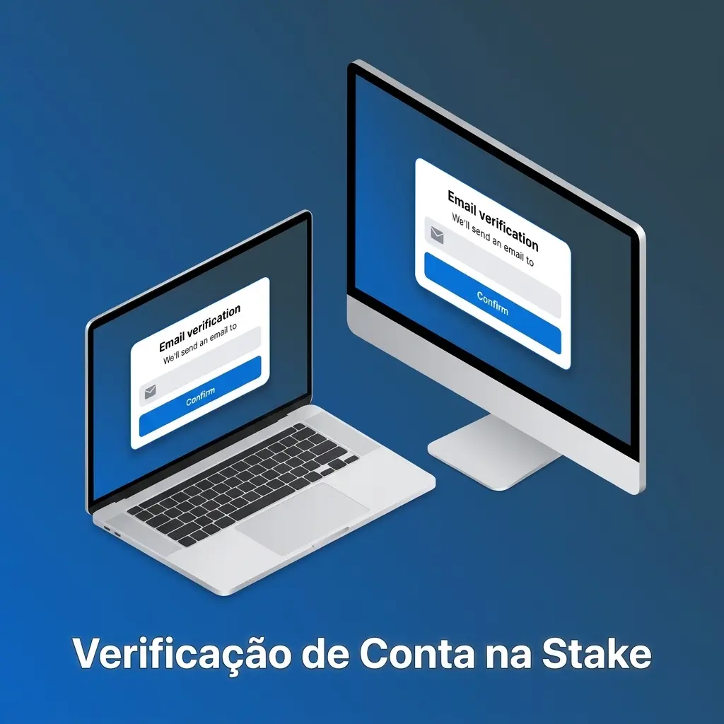 Processo de verificação de conta na Stake com envio de documentos e expansão de limites de saque