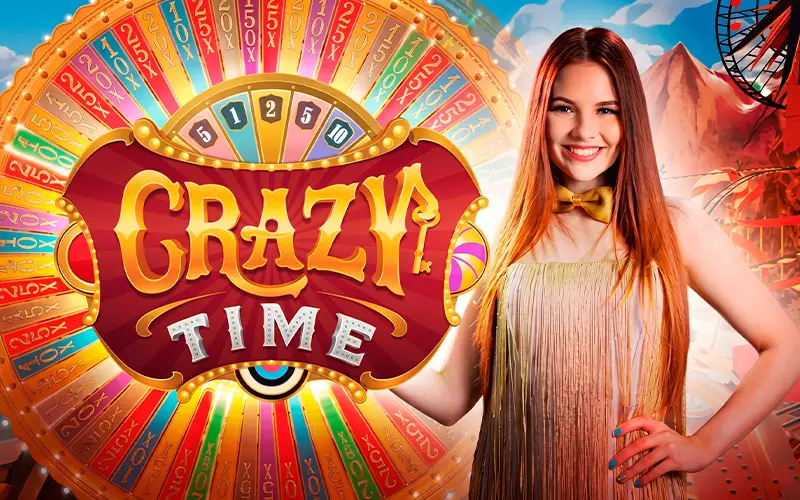 Participe do Crazy Time na Stake.