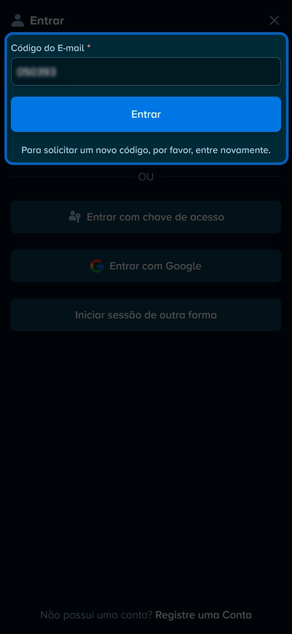 Segurança de dois fatores para proteção da conta Stake.